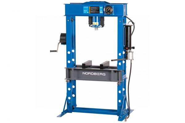 Пресс гидравлический, 50 т, пневмоуправление N3651AL