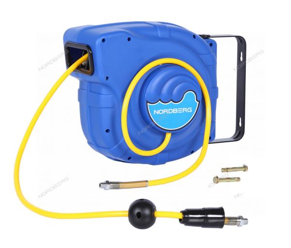 Шланг воздушный на катушке ПВХ диам. 8x12мм 25+1 м (26 м) HR0825HPVC