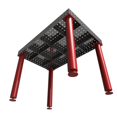 Сварочный 3D стол 1200х800х100 10 мм (шаг 50х50)