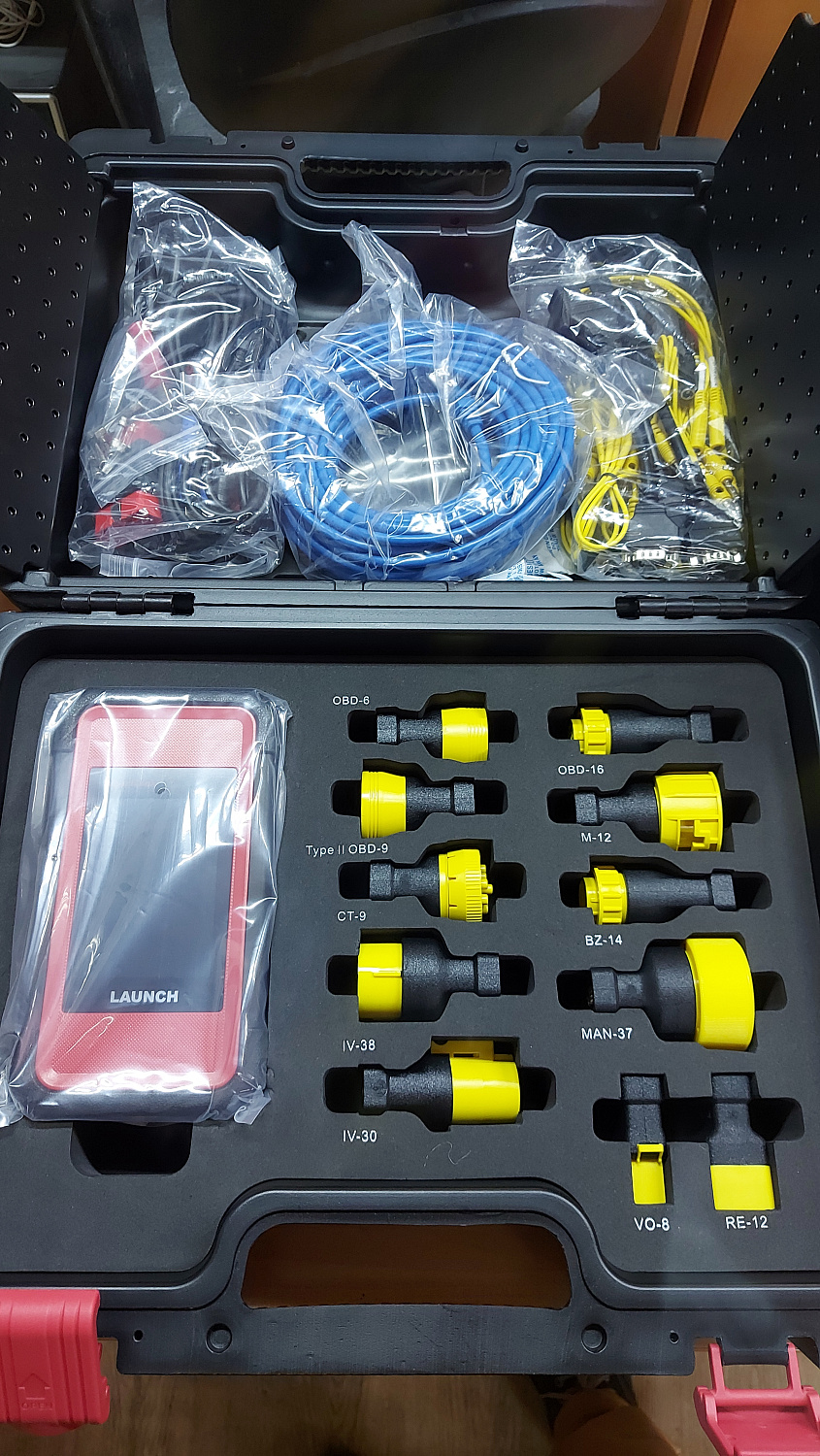 Сканер диагностический Launch X-431 PRO3 Full v. 5.0 SE, для легк. и груз. авто