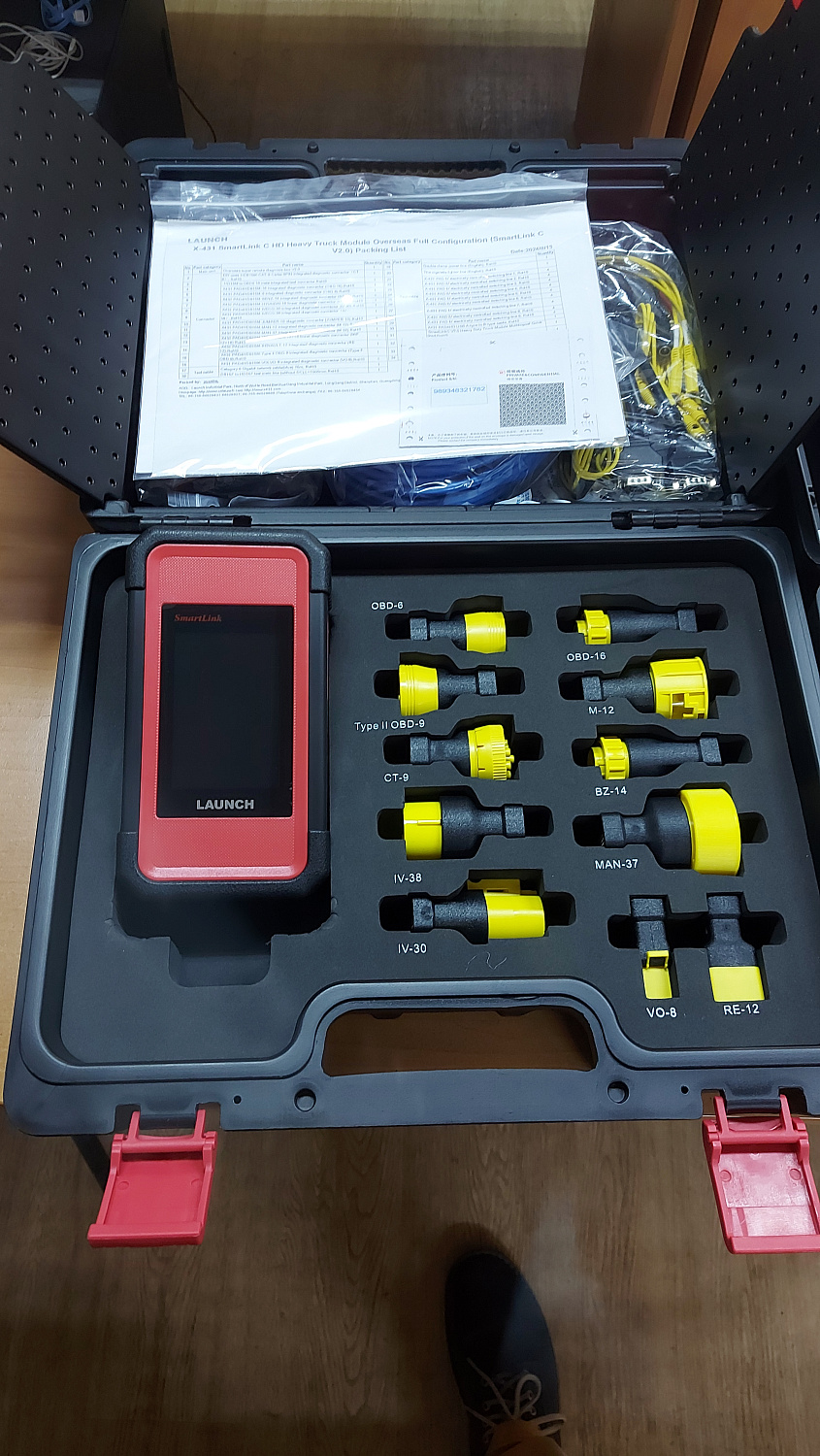 Сканер диагностический Launch X-431 PRO3 Full v. 5.0 SE, для легк. и груз. авто