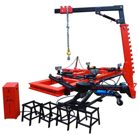 Стенд для исправления геометрии кузовов и рам аварийных автомобилей AS-TORNADO